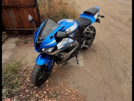 2007 Honda CBR 600RR, синий, 650000 рублей, вид 5