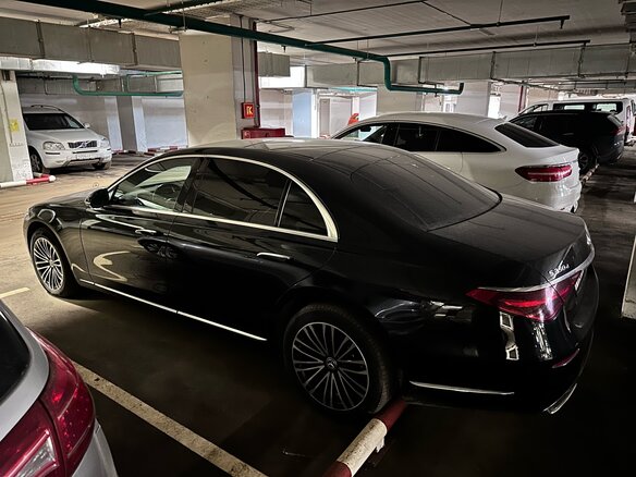 2021 Mercedes-Benz S-Класс 350 d Long 4MATIC VII (W223), чёрный, 7000000 рублей - вид 6