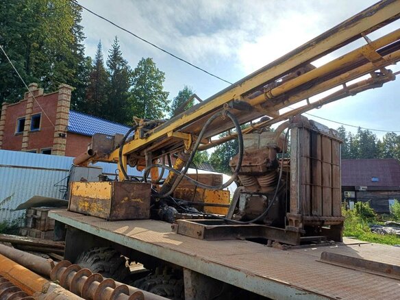 1991 КамАЗ Буровая установка, зелёный, 2600000 рублей - вид 7