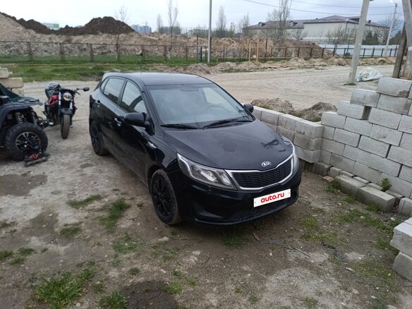 2013 Kia Rio III, чёрный, 690000 рублей - вид 1