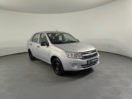 2013 Lada (ВАЗ) Granta I, серебристый, 215000 рублей, вид 3