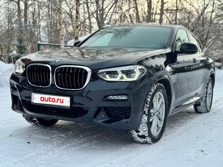 2021 BMW X4 30i II (G02), чёрный, 5150000 рублей, вид 1