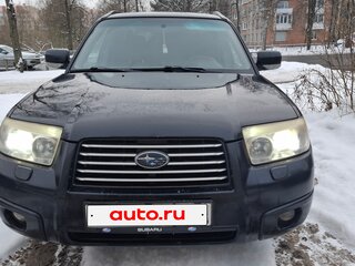 2007 Subaru Forester II Рестайлинг, чёрный, 501000 рублей, вид 1