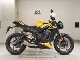 2023 Triumph Street Triple, жёлтый, 1103000 рублей, вид 2