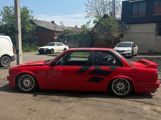 1990 BMW 3 серии 325i II (E30), красный, 750000 рублей, вид 4