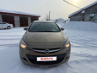 2013 Opel Astra J Рестайлинг, бежевый, 750000 рублей, вид 2