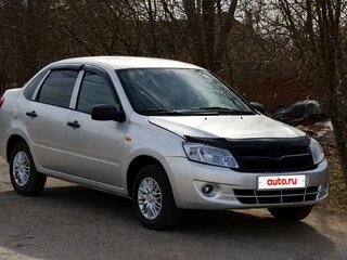 2017 Lada (ВАЗ) Granta I, серебристый, 350000 рублей, вид 3