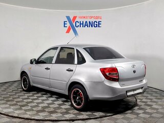 2013 Lada (ВАЗ) Granta I, серебристый, 268000 рублей, вид 5