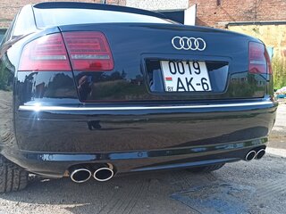 2008 Audi A8 II (D3) Рестайлинг 2, чёрный, 1550000 рублей, вид 4