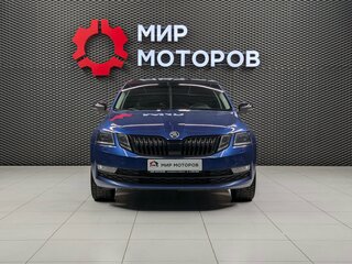 2019 Skoda Octavia III (A7) Рестайлинг, синий, 1700000 рублей, вид 2