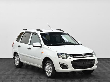 2015 Lada (ВАЗ) Kalina II, белый, 389000 рублей, вид 1