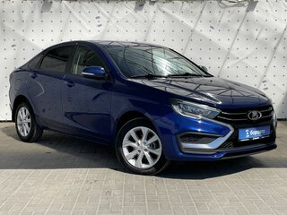 2025 Lada (ВАЗ) Vesta I Рестайлинг (NG), синий, 1380000 рублей, вид 2