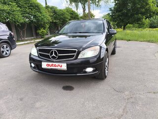 2010 Mercedes-Benz C-Класс 180 BlueEFFICIENCY III (W204), чёрный, 1100000 рублей, вид 2