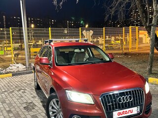 2014 Audi Q5 I (8R) Рестайлинг, красный, 1650000 рублей, вид 4