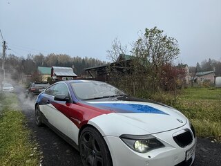 2005 BMW 6 серии 630i II (E63/E64), чёрный, 1200000 рублей, вид 2