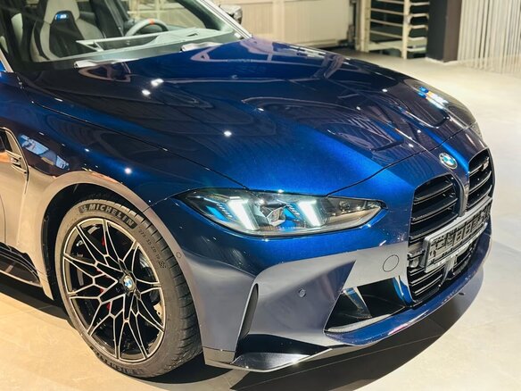 2026 BMW M3 Competition Package VI (G80) Рестайлинг, синий - вид 13