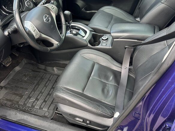 2014 Nissan Qashqai II, синий - вид 4