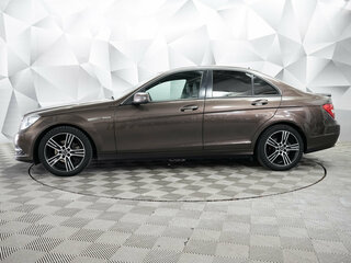 2013 Mercedes-Benz C-Класс 180 III (W204) Рестайлинг, коричневый, 1244000 рублей, вид 2
