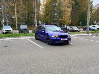 2007 BMW 1 серии 120i I (E81/E82/E87/E88) Рестайлинг, синий, 670000 рублей, вид 2