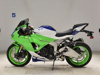 2024 Kawasaki ZX-6 Ninja, зелёный, 1250000 рублей, вид 2