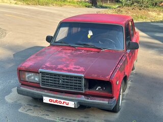 2008 Lada (ВАЗ) 2107, пурпурный, 55000 рублей, вид 1