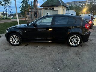 2007 BMW 1 серии 118i I (E81/E82/E87/E88) Рестайлинг, чёрный, 760000 рублей, вид 5