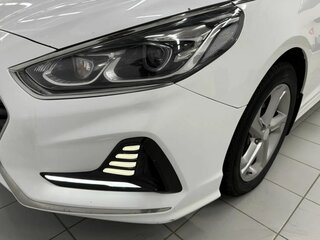 2017 Hyundai Sonata VII (LF), белый, 1485000 рублей, вид 5