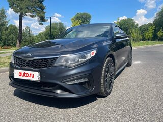 2019 Kia Optima IV Рестайлинг, синий, 2400000 рублей, вид 3