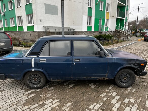 2007 Lada (ВАЗ) 2105, синий, 100000 рублей - вид 12