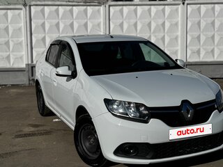 2017 Renault Logan II, белый, 890000 рублей, вид 3