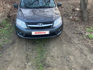 2015 Lada (ВАЗ) Granta I, серый, 500000 рублей, вид 3