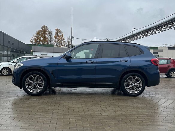 2018 BMW X3 20d xDrive III (G01), синий, 3800000 рублей - вид 5