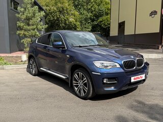 2013 BMW X6 35i I (E71) Рестайлинг, синий, 2350000 рублей, вид 4
