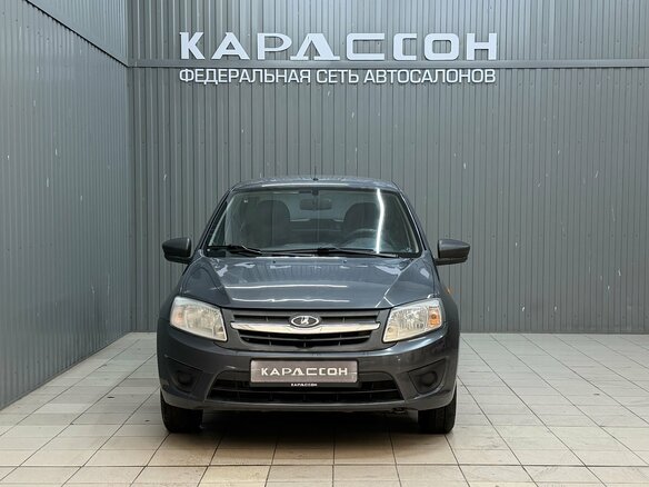 2015 Lada (ВАЗ) Granta I, серый, 409000 рублей - вид 2