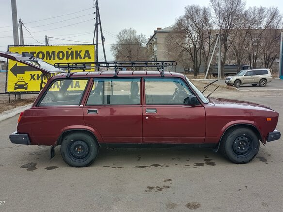 2012 Lada (ВАЗ) 2104, красный, 205000 рублей - вид 6