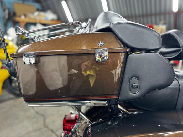 2013 Harley-Davidson Electra Glide, коричневый, 1120000 рублей - вид 15