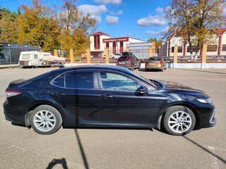 2021 Toyota Camry US Market VIII (XV70) Рестайлинг, чёрный, 2350000 рублей, вид 3