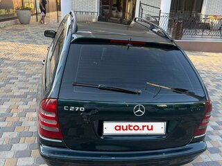 2002 Mercedes-Benz C-Класс 270 II (W203), зелёный, 375000 рублей, вид 4