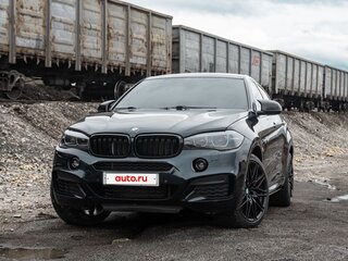 2014 BMW X6 50i II (F16), синий, 2900000 рублей, вид 5