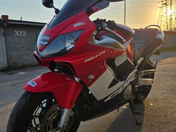 2002 Honda CBR 600F, красный, 450000 рублей - вид 5