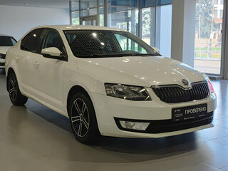 2014 Skoda Octavia III (A7), белый, 697000 рублей, вид 3