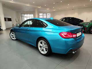 2017 BMW 4 серии 420i xDrive F32/F33/F36 Рестайлинг, синий, 2420000 рублей, вид 4
