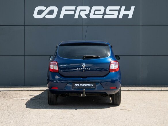 2019 Renault Sandero II Рестайлинг, синий, 1215000 рублей - вид 3