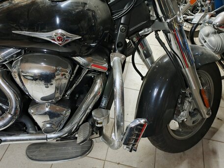 2006 Kawasaki VN2000 Vulcan, чёрный, 800000 рублей, вид 5