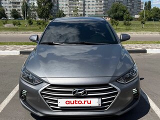 2017 Hyundai Elantra VI (AD), серый, 1200000 рублей, вид 2