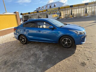 2017 Kia Rio IV, синий, 1100000 рублей, вид 4