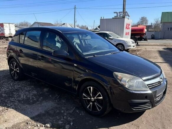 2006 Opel Astra H, чёрный, 310000 рублей - вид 1