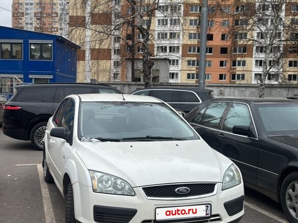 2006 Ford Focus II, белый, 349000 рублей