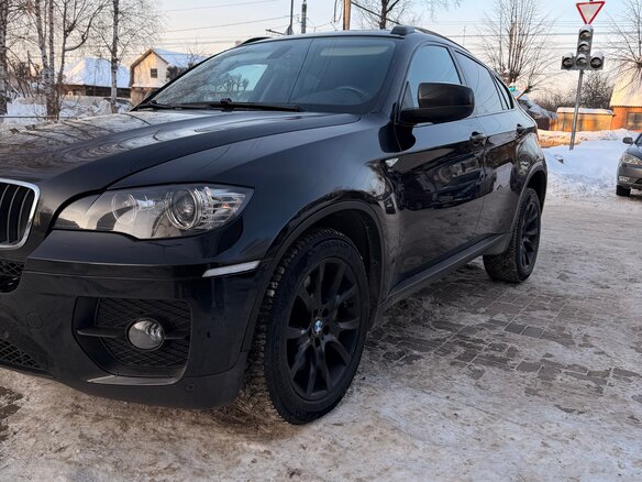 2008 BMW X6 50i 6-speed I (E71), чёрный, 1500000 рублей