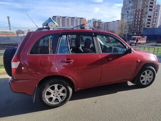 2012 Chery Tiggo (T11) I, красный, 350000 рублей, вид 4